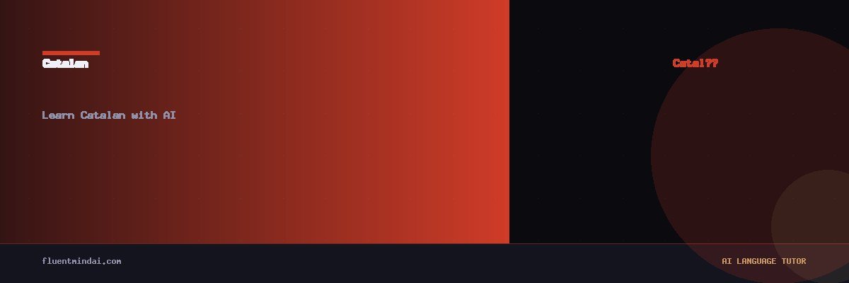Learn Catalan with AI โ FluentMind AI