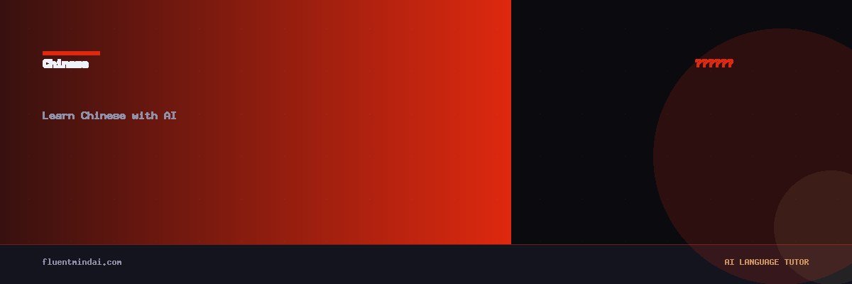 Learn Chinese with AI โ FluentMind AI