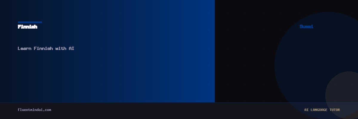 Learn Finnish with AI — FluentMind AI