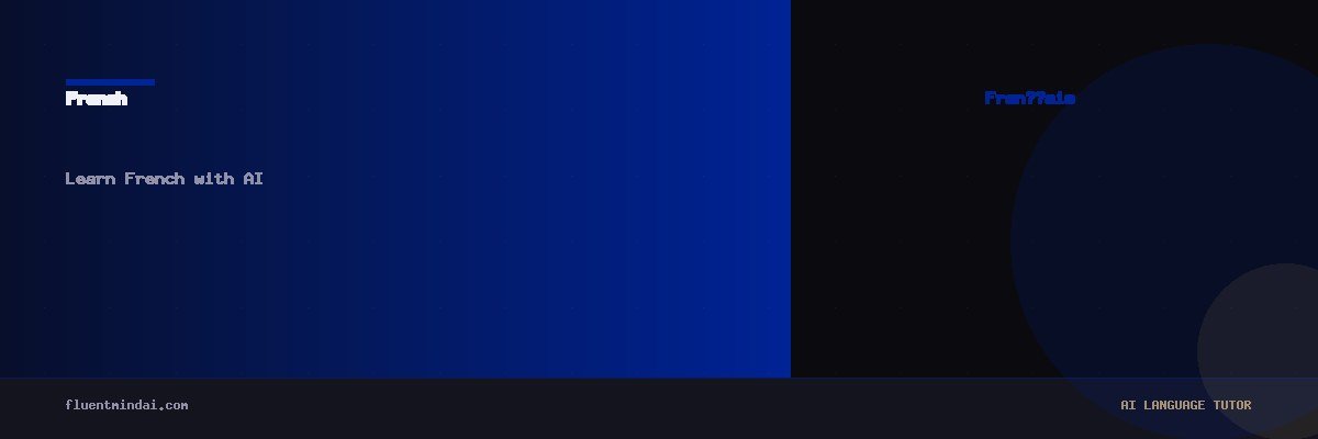 Learn French with AI — FluentMind AI